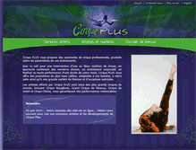 Tablet Screenshot of cirqueplus.com